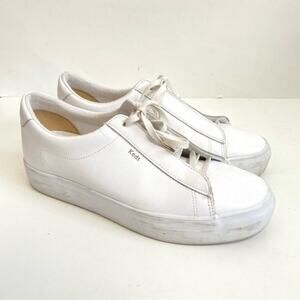 Keds Women's Rise Metro Nubuck Ankle Sneakers White Size 9
